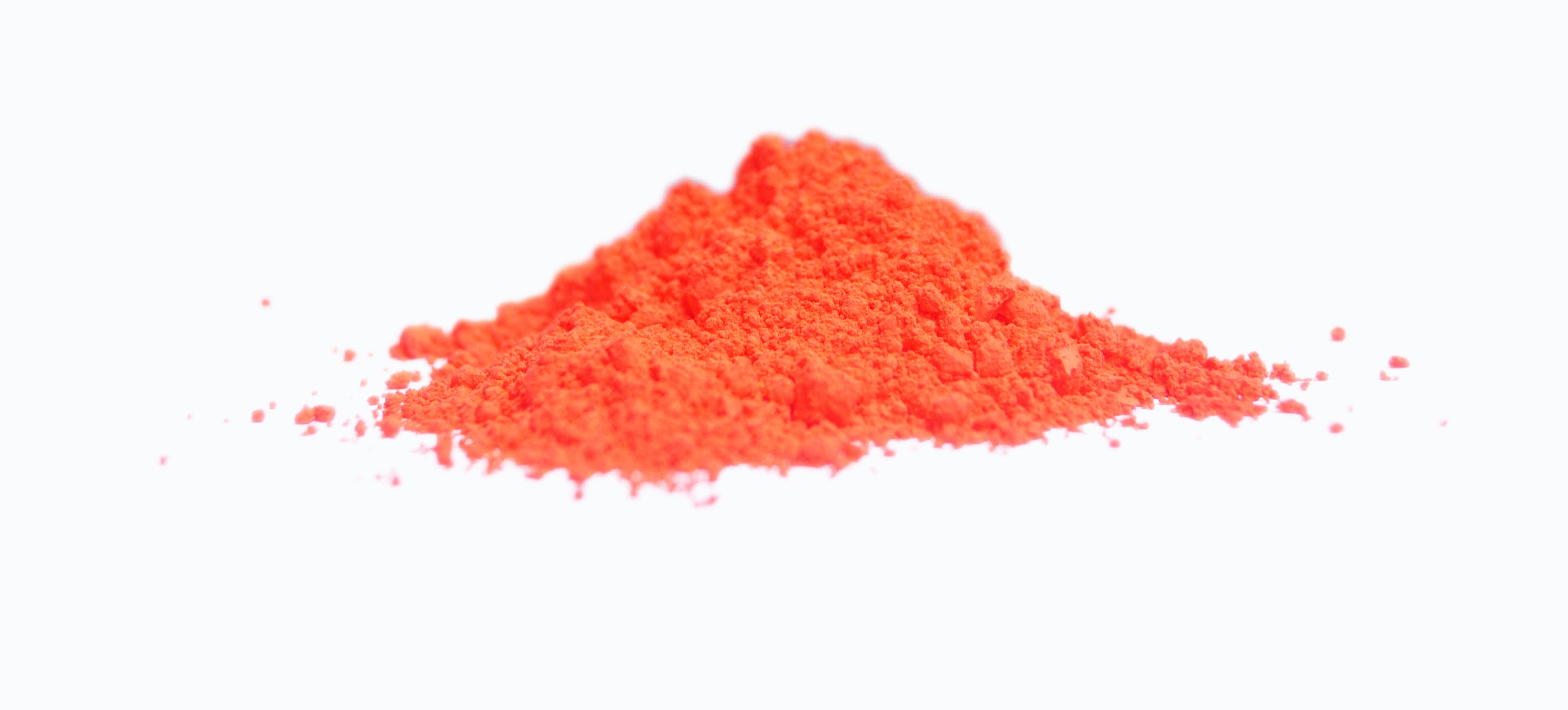 PVC/PU合成革荧光橙红色粉