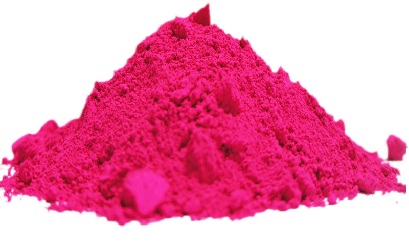 PVC/PU合成革荧光紫红色粉
